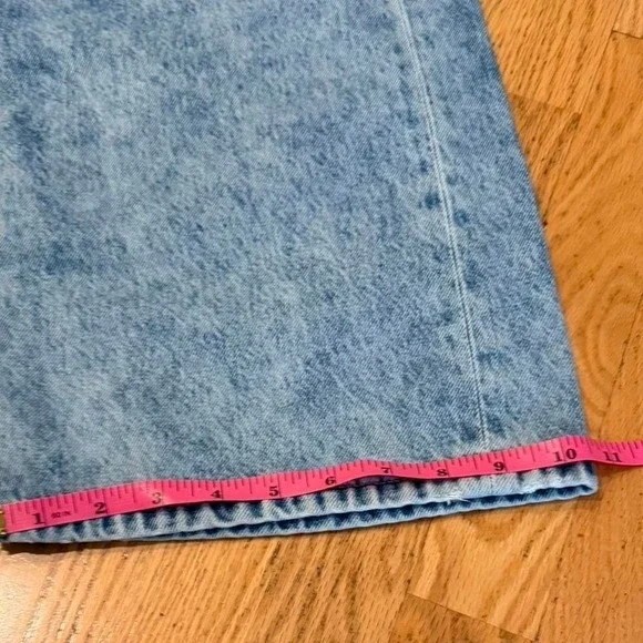 Clockhouse C&A Cargo Jeans NWT EU 40 Light Wash Wide Leg Baggy Denim - Picture 8 of 8